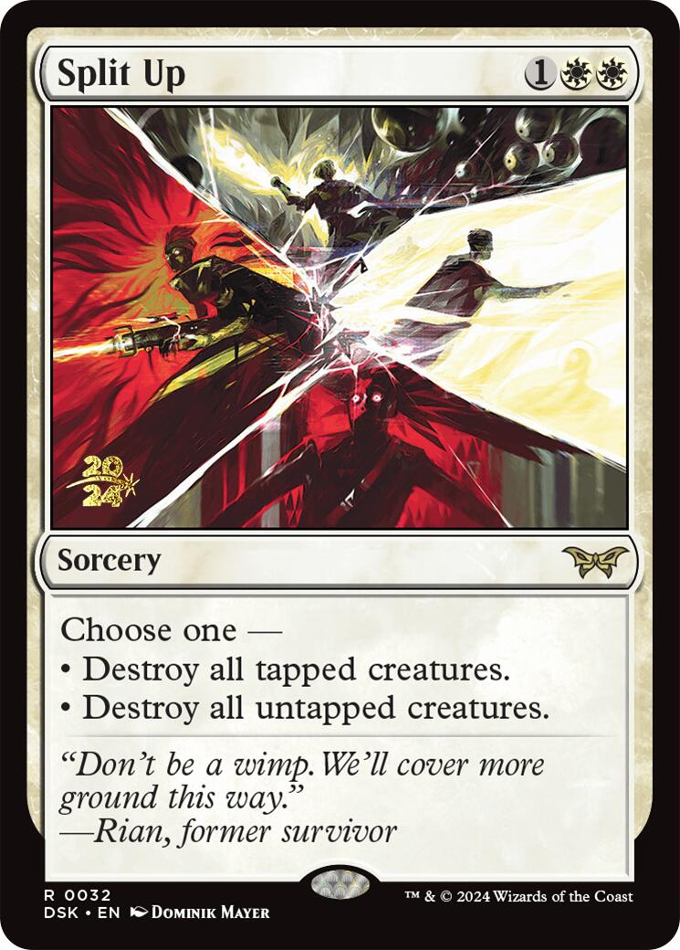 Split Up [Duskmourn: House of Horror Prerelease Promos] - Trinity Hobby