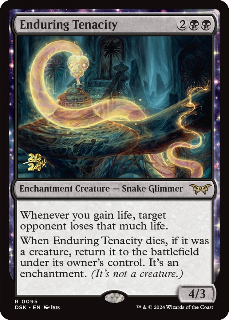 Enduring Tenacity [Duskmourn: House of Horror Prerelease Promos] - Trinity Hobby