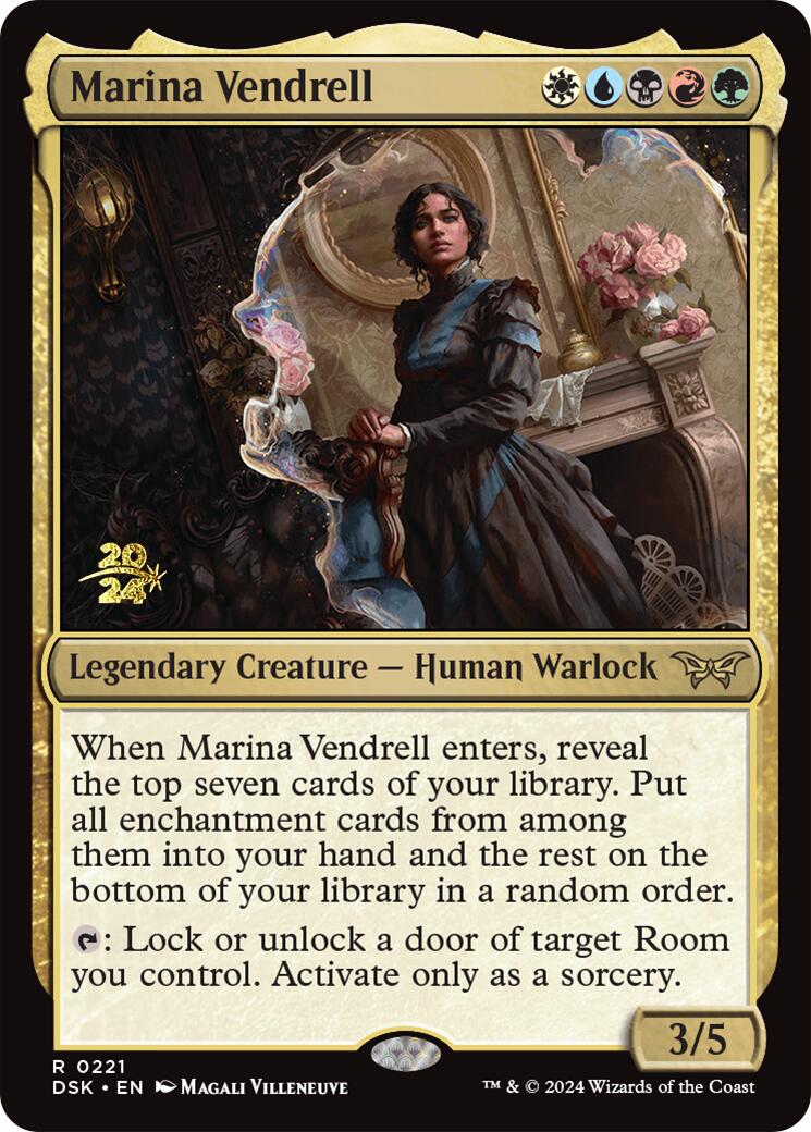 Marina Vendrell [Duskmourn: House of Horror Prerelease Promos] - Trinity Hobby
