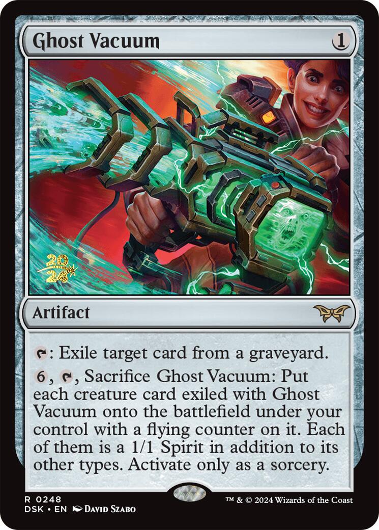 Ghost Vacuum [Duskmourn: House of Horror Prerelease Promos] - Trinity Hobby