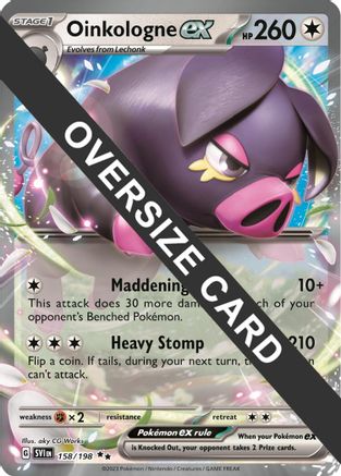 Oinkologne ex (158/198) (Jumbo Card) [Scarlet & Violet: Black Star Promos] - Trinity Hobby