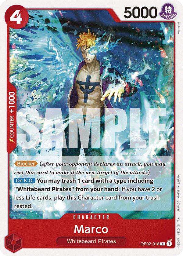 Marco (OP02-018) - [Starter Deck 15: RED Edward.Newgate] - Trinity Hobby