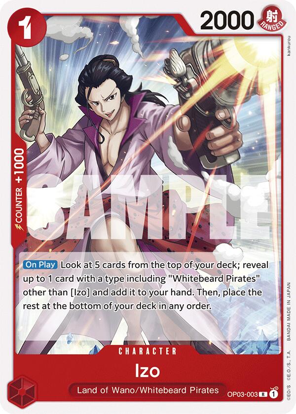Izo (OP03-003) - [Starter Deck 15: RED Edward.Newgate] - Trinity Hobby