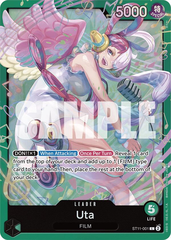 Uta [Starter Deck: GREEN Uta] - Trinity Hobby