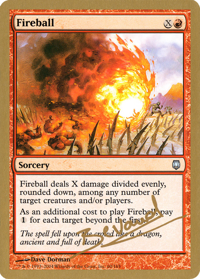 Fireball (Manuel Bevand) [World Championship Decks 2004] - Trinity Hobby