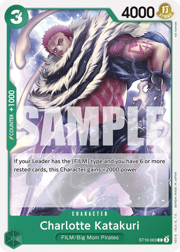 Charlotte Katakuri (ST16-003) - [Starter Deck 16: GREEN Uta] - Trinity Hobby