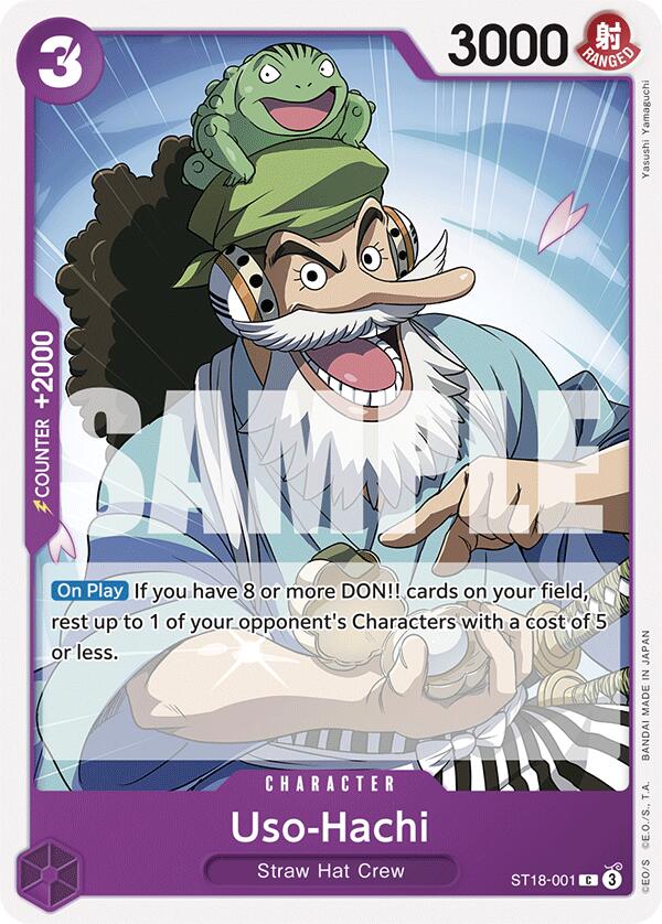 Uso-Hachi [Starter Deck: PURPLE Monkey.D.Luffy] - Trinity Hobby