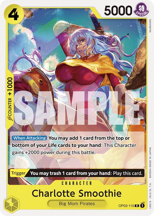 Charlotte Smoothie (OP03-110) - [Starter Deck 20: YELLOW Charlotte Katakuri] - Trinity Hobby
