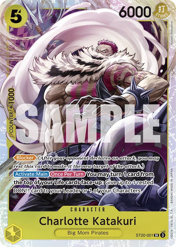 Charlotte Katakuri (ST20-001) (ST20-001) - [Starter Deck 20: YELLOW Charlotte Katakuri] Foil - Trinity Hobby