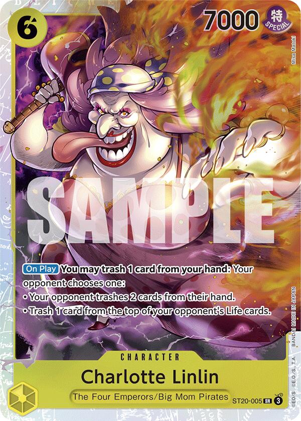 Charlotte Linlin (ST20-005) - [Starter Deck 20: YELLOW Charlotte Katakuri] Foil - Trinity Hobby