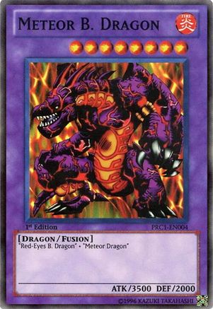 Meteor B. Dragon [PRC1-EN004] Super Rare  - PSA 9