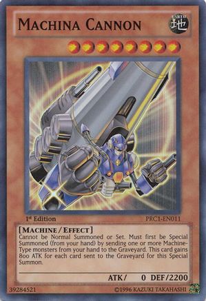 Machina Cannon [PRC1-EN011] Super Rare - Trinity Hobby