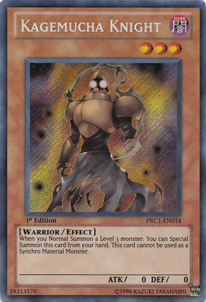 Kagemucha Knight [PRC1-EN014] Secret Rare