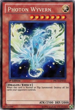 Photon Wyvern [PRC1-EN015] Secret Rare - Trinity Hobby