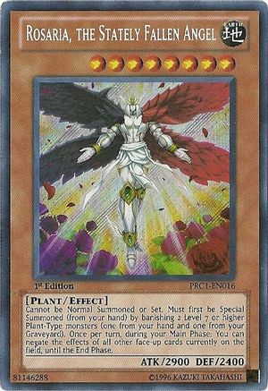 Rosaria, the Stately Fallen Angel [PRC1-EN016] Secret Rare - Trinity Hobby