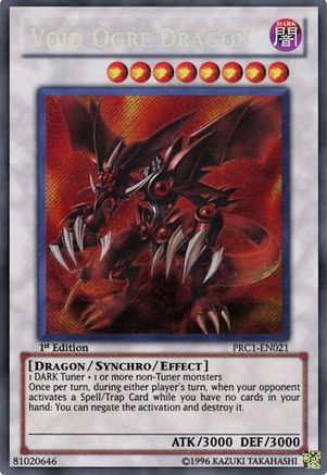 Void Ogre Dragon [PRC1-EN021] Secret Rare - Trinity Hobby