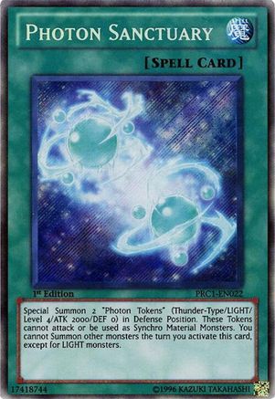 Photon Sanctuary [PRC1-EN022] Secret Rare - Trinity Hobby