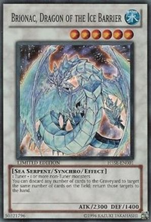 Brionac, Dragon of the Ice Barrier [H5SE-EN001] Super Rare - Trinity Hobby