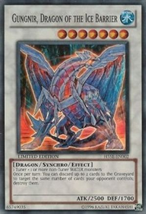 Gungnir, Dragon of the Ice Barrier [H5SE-EN002] Super Rare - Trinity Hobby