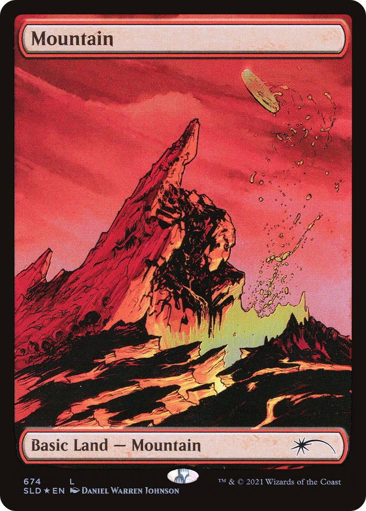 Mountain (674) [Secret Lair Drop Promos] - Trinity Hobby