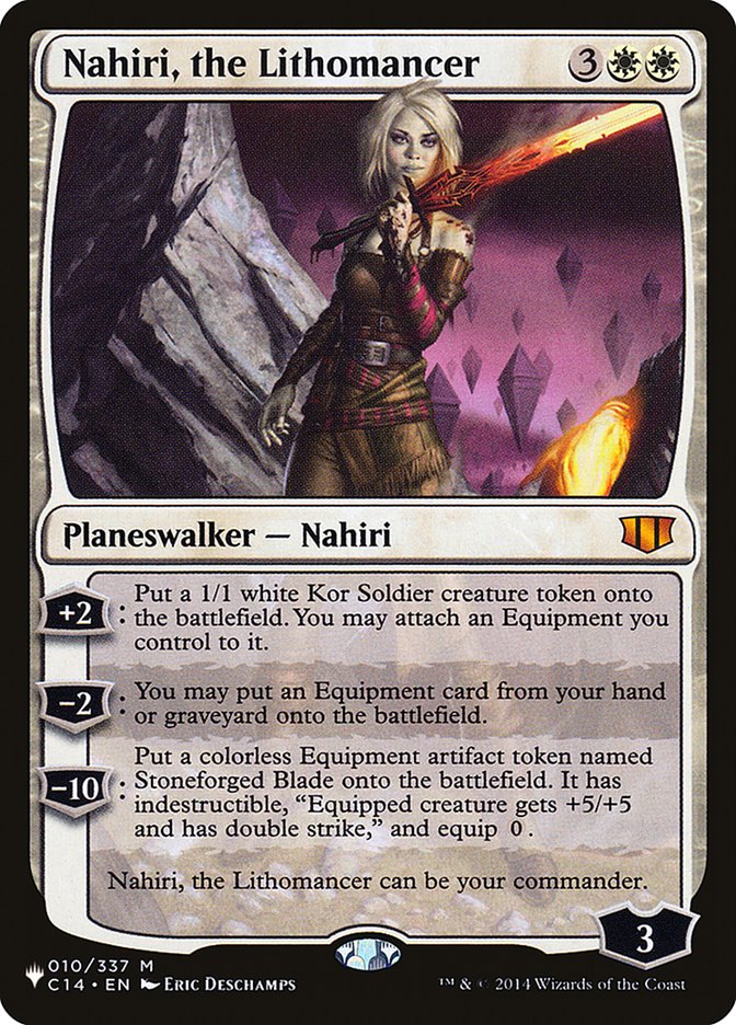 Nahiri, the Lithomancer [The List] - Trinity Hobby