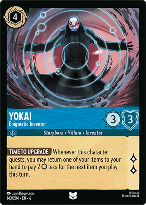 Yokai - Enigmatic Inventor (143/204) [Azurite Sea] - Trinity Hobby