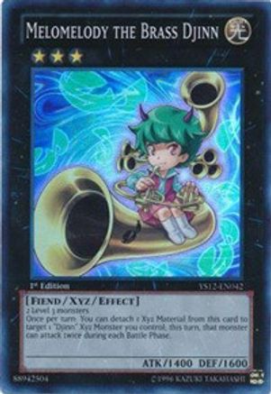 Melomelody the Brass Djinn [YS12-EN042] Super Rare - Trinity Hobby