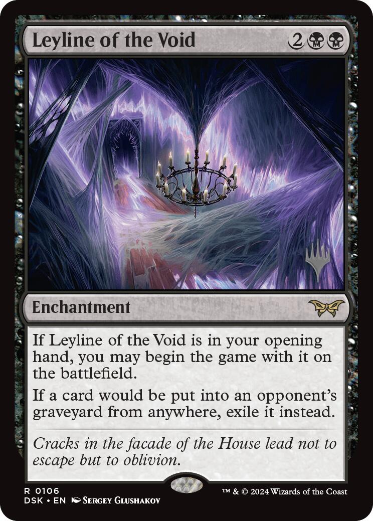 Leyline of the Void (Promo Pack) [Duskmourn: House of Horror Promos] - Trinity Hobby