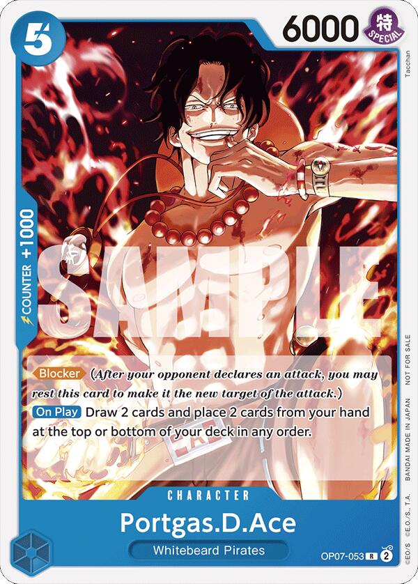 Portgas.D.Ace (Tournament Pack 2024 Oct.-Dec.) (OP07-053) - [One Piece Promotion Cards] - Trinity Hobby