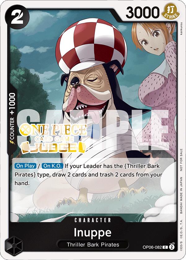 Inuppe (Judge Pack Vol. 4) (OP06-082) - [One Piece Promotion Cards] Foil - Trinity Hobby