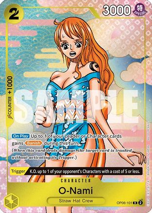 O-Nami (Event Pack Vol. 5) (OP06-101) - [One Piece Promotion Cards] Foil - Trinity Hobby