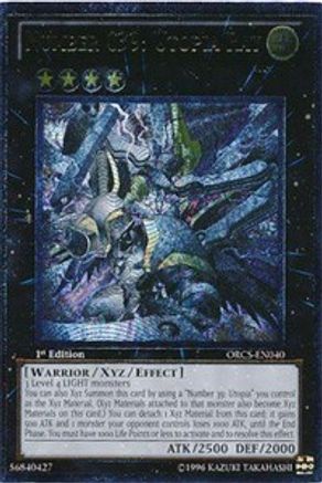 Number C39: Utopia Ray [ORCS-EN040] Ultimate Rare - Trinity Hobby