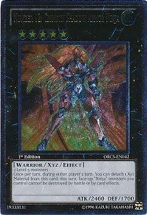 Number 12: Crimson Shadow Armor Ninja [ORCS-EN042] Ultimate Rare - Trinity Hobby