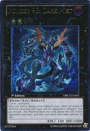 Number 96: Dark Mist [ORCS-EN043] Ultimate Rare - Trinity Hobby