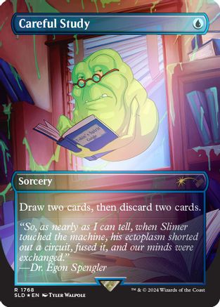 Careful Study (Rainbow Foil) (SLD-1768) - [Secret Lair Drop Series] Foil - Trinity Hobby