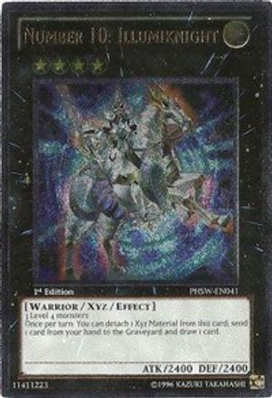 Number 10: Illumiknight [PHSW-EN041] Ultimate Rare - Trinity Hobby