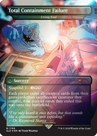 Total Containment Failure - Living End (Rainbow Foil) (SLD-1769) - [Secret Lair Drop Series] Foil - Trinity Hobby