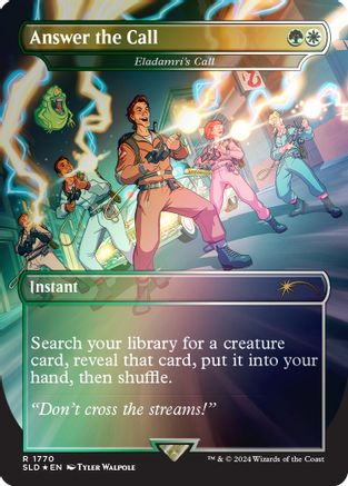 Answer the Call - Eladamri's Call (Rainbow Foil) (SLD-1770) - [Secret Lair Drop Series] Foil - Trinity Hobby