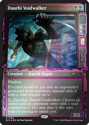 Dauthi Voidwalker (Rainbow Foil) (SLD-1760) - [Secret Lair Drop Series] Foil - Trinity Hobby