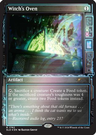 Witch's Oven (Rainbow Foil) (SLD-1762) - [Secret Lair Drop Series] Foil - Trinity Hobby