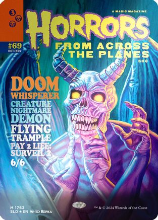 Doom Whisperer (Rainbow Foil) (SLD-1763) - [Secret Lair Drop Series] Foil - Trinity Hobby