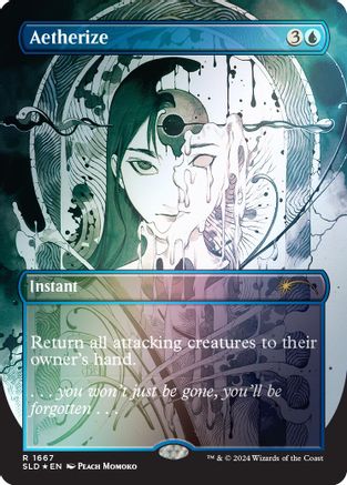 Aetherize (Rainbow Foil) (SLD-1667) - [Secret Lair Drop Series] Foil - Trinity Hobby