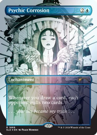 Psychic Corrosion (Rainbow Foil) (SLD-1669) - [Secret Lair Drop Series] Foil - Trinity Hobby