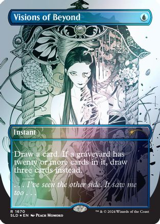 Visions of Beyond (Rainbow Foil) (SLD-1670) - [Secret Lair Drop Series] Foil - Trinity Hobby