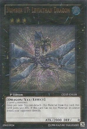 Number 17: Leviathan Dragon [GENF-EN039] Ultimate Rare - Trinity Hobby