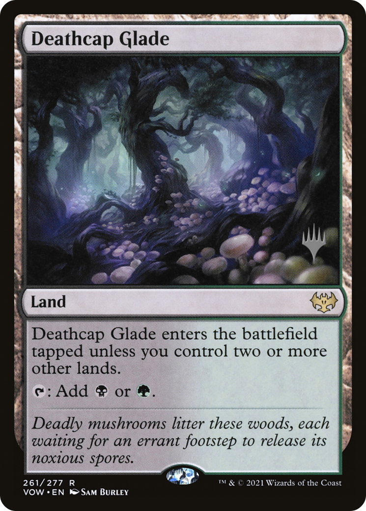 Deathcap Glade (Promo Pack) [Innistrad: Crimson Vow Promos] - Trinity Hobby