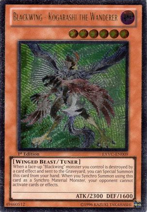 Blackwing - Kogarashi the Wanderer [EXVC-EN009] Ultimate Rare - Trinity Hobby