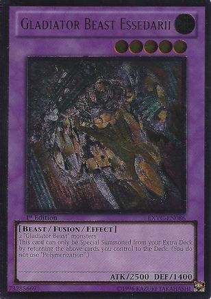 Gladiator Beast Essedarii [EXVC-EN086] Ultimate Rare - Trinity Hobby