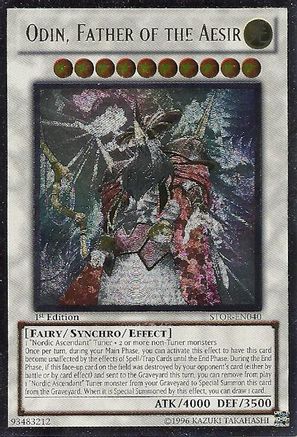 Odin, Father of the Aesir [STOR-EN040] Ultimate Rare - Trinity Hobby