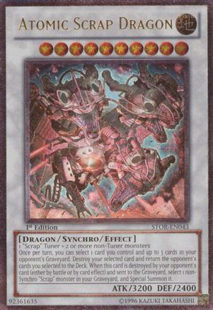 Atomic Scrap Dragon [STOR-EN043] Ultimate Rare - Trinity Hobby
